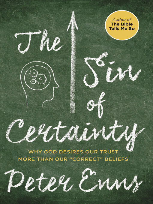 Cover image for The Sin of Certainty